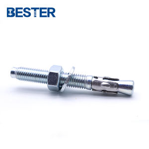 WZP สลักเกลียวเหล็กชุบสังกะสีแบบจุ่มร้อนชุบสังกะสี3 8สำหรับคอนกรีตอัดแข็ง - Product Image 5