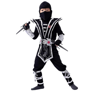 Costume de Ninja <span class=keywords><strong>Akatsuki</strong></span> pour enfants, tenue amusante pour fête, performance, carnaval - Product Image 5