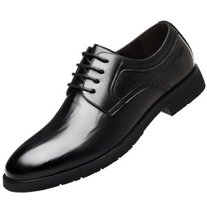 Zapatos de Vestir Derby para Hombre - Estilo Británico, con Grabado, Formales, para Negocios y Bodas, con Suela de Goma Antideslizante - Product Image 1