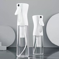 Botella de Spray Continuo de Plástico de Alta Presión, Antiderrames, Color Puro, Hidratante de Alta Densidad, Bruma Ultrafina a Base de Alcohol