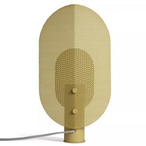 Đèn bàn E27 hiện đại với bóng kim loại Thiết kế thời trang, có sẵn màu hồng, vàng, đỏ tía và trắng, lý tưởng cho trang trí nhà - Product Image 6