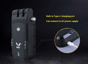 Khóa điện tử thông minh xi lanh mạch kép & động cơ đôi quỹ thương mại xuyên biên giới mở điều khiển từ xa vô hình - Product Image 3