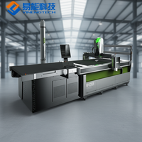 Machine de découpe de tissu à couteau droit multi-matériaux de haute précision