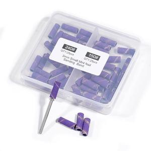 50 Piezas <span class=keywords><strong>de</strong></span> Bandas <span class=keywords><strong>de</strong></span> Lijado <span class=keywords><strong>Mini</strong></span> <span class=keywords><strong>de</strong></span> 3mm, Juego <span class=keywords><strong>de</strong></span> Brocas para Uñas, Mandril, Accesorios para Manicura Eléctrica, Herramienta para Eliminar Piel Muerta NAD066 - Product Image 1