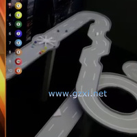 Circuit de course de billes interactif de haute qualité, personnalisé, grand, coloré, avec jeu de billard et de pinball, labyrinthe de course de billes