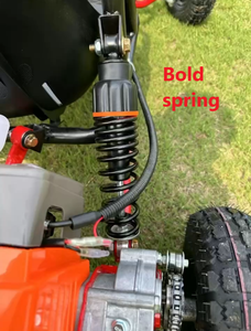 Go-kart Off-road Mini Gas off Road 90cc/100cc Go Cart elettrico Drift Kart Racing sabbia neve prateria per bambini e adulti - Product Image 6