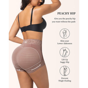 Pantaletas Levanta Glúteos para Mujer, Faja de Control de Abdomen de Cintura Alta, Ropa Interior Reductora con Efecto Push-Up - Product Image 4