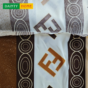 Feuille impression fleur conception fenêtre œillet haut draperies rideaux occultants pour chambre assombrissement isolation <span class=keywords><strong>thermique</strong></span> fenêtre courte - Product Image 2