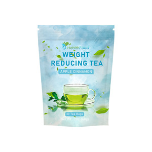 Thé en gros pour adultes pour la perte de poids, pomme-cannelle, 30 sachets de thé, supplément à base de plantes pour la gestion naturelle du métabolisme - Product Image 1