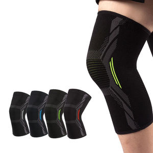 Manchon de soutien du genou en nylon respirant tricoté sur mesure pour le sport - Product Image 3