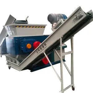 Afval Plastic Recycle Shredder Machine Plastic Folie Geweven Zak Shredder Enkele As Shredder