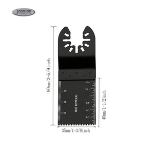 35*40mm liberación rápida Lame De Scie Oscillante Hsc hoja de sierra multiherramienta oscilante para tablero de madera y plástico - Product Image 5