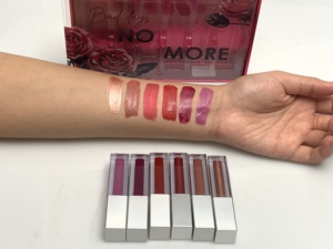 Venta al por mayor maquillaje brillo de labios de larga duración rojo <span class=keywords><strong>mate</strong></span> lápiz labial líquido frutas brillo de labios - Product Image 6