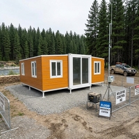 Poste de Commande Mobile Robuste pour les Opérations d'Urgence en Cas de Feu Forestier et de Contrôle des Inondations - Conteneur Extensible