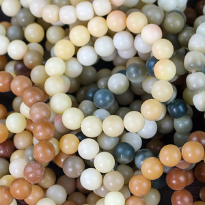 Bodhi Root <b>Bracelet</b> Multi Color Beads Soft Wrap Prayer Beads For Kids Ethnic Style Jewelry - Product Image 1