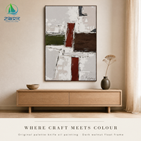 Peintures murales abstraites à blocs de couleurs claires, design abstrait, pour la maison, prix de gros