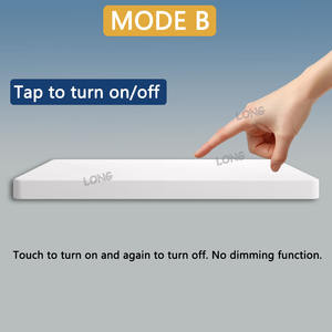 Interruptor Táctil Empotrado/Penetrante <span class=keywords><strong>de</strong></span> Materiales, 400W AC110-220V para Gabinete, Armario, Escritorio. Oculto detrás <span class=keywords><strong>de</strong></span> un panel <span class=keywords><strong>de</strong></span> madera. - Product Image 2