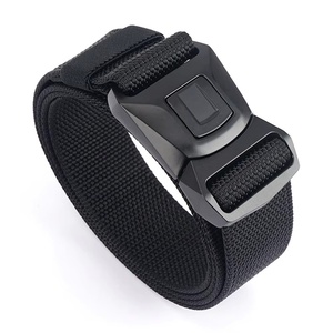 Cinturón táctico YWHCHI para hombre, hebilla de patrulla al aire libre, cinturón de Metal tejido, caza, senderismo, deportes, tela, cinturón de nailon, fábrica personalizada - Product Image 1