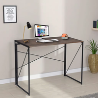 Escritorio de Conferencia Plegable de MDF Moderno y Minimalista para Oficina Comercial y Uso Doméstico