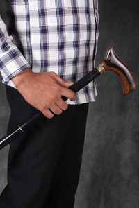 Bastón de Resina y Madera para Caminar con Mango Ergonómico, Acabado Liso y Construcción Duradera - Product Image 6