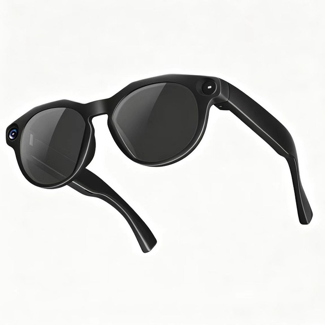 Smart Glasses 13MP HD Camera Photo Video Real-time Translation for Call AI 290mAh Battery Type-C Charging