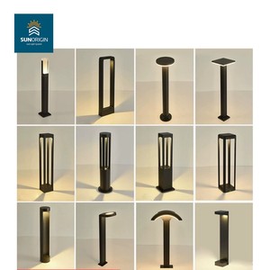 Lámpara de Calle LED de Aluminio de Alta Tecnología, Impermeable IP67, Lámpara de Jardín para Exteriores, Control por Aplicación, Alimentación CA/CC, Ra90, Haz de Luz de 270° - Product Image 5