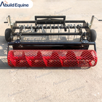 Nouvelle machine de nivellement d'arène pour chevaux de couleur rouge pour usage agricole avec une longue durée de vie