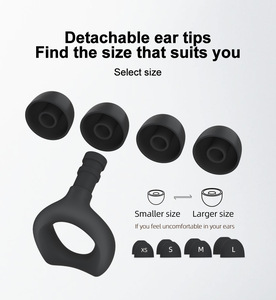 Bouchons d'oreilles en silicone CEMHO Classe II de haute qualité, moulables, pour petites et grandes oreilles, pour dormeurs latéraux, voyages, études, travail, anti-bruit - Product Image 3