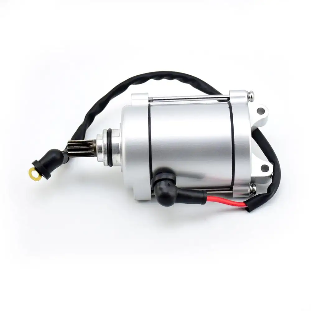 Motor de arranque eléctrico, 11 dientes para CG125/150/200/250cc Zongshen ATV Linhai, piezas de Motor refrigerado por agua, Scooter ATV