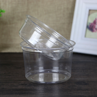 Logo personnalisé 16 20 24 32 Oz Conteneur de charcuterie jetable pour les aliments Emballage en plastique transparent PP PET Dessert Deli Cup avec couvercles