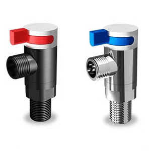 Válvula Angular de Alto Flujo Morning Dew, Acero Inoxidable, Rosca Macho, Diámetro Interior Estándar, Rotación de 360 Grados, Uso en Agua Fría y Caliente - Product Image 2