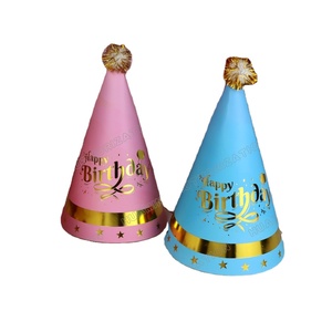 Gorra de Papel con Corona de <span class=keywords><strong>Príncipe</strong></span> y Princesa para Decoración de Fiestas, Cumpleaños, Color Plateado, Dorado y Multicolor, Venta al por Mayor - Product Image 1