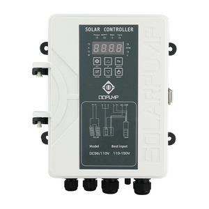 Qqpump chìm sâu giếng khoan bơm đen trắng hộp điều khiển cho AC DC điện - Product Image 2