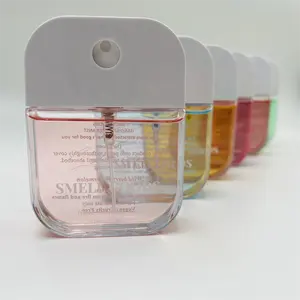 Logotipo personalizado perfume recarregável cartão de crédito plana spray mão desinfetante instantâneo desinfetante mãos