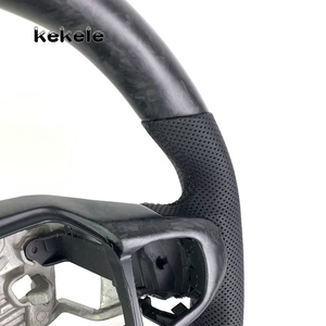 พวงมาลัยสปอร์ตสำหรับ <span class=keywords><strong>Ford</strong></span> Raptor, พวงมาลัยคาร์บอนไฟเบอร์เคลือบด้านเหมาะสำหรับ2020 2021 <span class=keywords><strong>2022</strong></span> 2023 2024รองรับการปรับแต่ง - Product Image 4