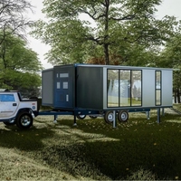 Casa Container Espandibile a Doppia Ala Adattabile al Clima, Resistente agli Uragani e Impermeabile per Aree Costiere, Appartamenti, Uffici
