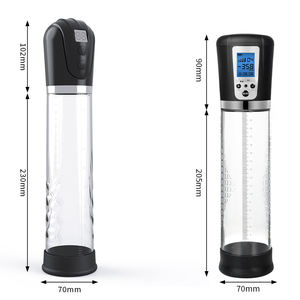 CANWIN più lungo e più grande <span class=keywords><strong>USB</strong></span> ricaricabile pompa del pene Dildo ingrandimento uomini pompa del sesso-23cm cilindro - Product Image 6