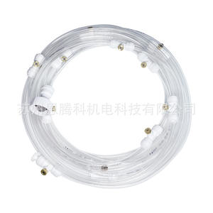 Pulverizador de Baja Presión con Tubo Transparente, Sistema de Microaspersión para Riego de Jardín, Refrigeración por Agua, Eliminación de Polvo, Humidificación y Trampolín - Product Image 4