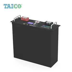 Taico 51.2v 100ah batterie lithium-ion 48V 100Ah 5kw 6kw 10kw systèmes solaires 48v 100ah lifepo4 batterie