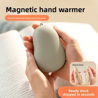 Chauffe-mains portable, batterie externe, chauffage rapide, rechargeable par USB, chauffage électrique extérieur pour le froid, camping, voyage, cadeau