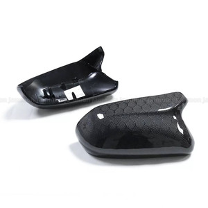 Voor TOYOTA Camry 18-22 <span class=keywords><strong>M</strong></span>-stijl honingraat echte carbon fiber zijspiegelkap - Product Image 2