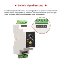 Area Type Leak Detection Camera Sensor Alarm 12V Water Level Switch Normally Open Closed COM Output Detector Central Monitoring
