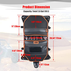 Bolsas de Accesorios para UTV, Bolsa de Almacenamiento Superior Impermeable, Bolsa de Techo Compatible con <span class=keywords><strong>Can</strong></span>-<span class=keywords><strong>Am</strong></span> Maverick <span class=keywords><strong>X3</strong></span> 2017 2018 <span class=keywords><strong>2019</strong></span> 2020 - Product Image 2