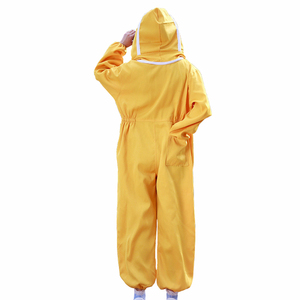 New Professional Beekeeping <b>Suit</b> for <b>Bee</b> Keeper Yellow Orange Red Cotton Protective Anti-<b>Bee</b> Equipment - Product Image 2