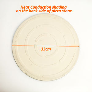 <span class=keywords><strong>Pierre</strong></span> de <span class=keywords><strong>cuisson</strong></span> réfractaire de qualité alimentaire de 13 pouces <span class=keywords><strong>Pierre</strong></span> en céramique ronde noire émaillée <span class=keywords><strong>Pierre</strong></span> à <span class=keywords><strong>pizza</strong></span> en cordiérite pour four et gril - Product Image 2