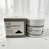 Masque d'argile de la mer Morte TJE - Nettoyant en profondeur des pores et anti-âge, réduit les ridules et les pores pour les peaux sensibles