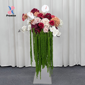 Bola de Flores Realistas de Hortensias y Rosas Hechas a Mano con Seda Artificial, Decoración Floral Romántica para Bodas y Escenas de Regreso a Clases - Product Image 1