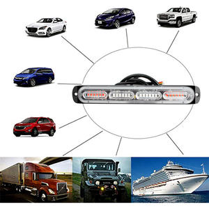 Tête de lumière stroboscopique de calandre avant de voiture 12V LED Mini clignotant <span class=keywords><strong>lampe</strong></span> <span class=keywords><strong>d</strong></span>'urgence voyant lumineux 24V - Product Image 2
