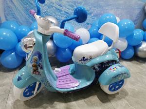 Frozen Kinder-Elektromotorrad & Dreirad aus Kunststoff, Unisex, <span class=keywords><strong>2</strong></span>-6 Jahre, Wiederaufladbares Batterie-Spielzeugauto - Product Image 2
