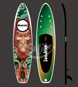 Planche Sup à <span class=keywords><strong>Paddle</strong></span> <span class=keywords><strong>gonflable</strong></span> modèle noir et blanc, <span class=keywords><strong>prix</strong></span> d'usine, sur mesure, pour position debout - Product Image 2